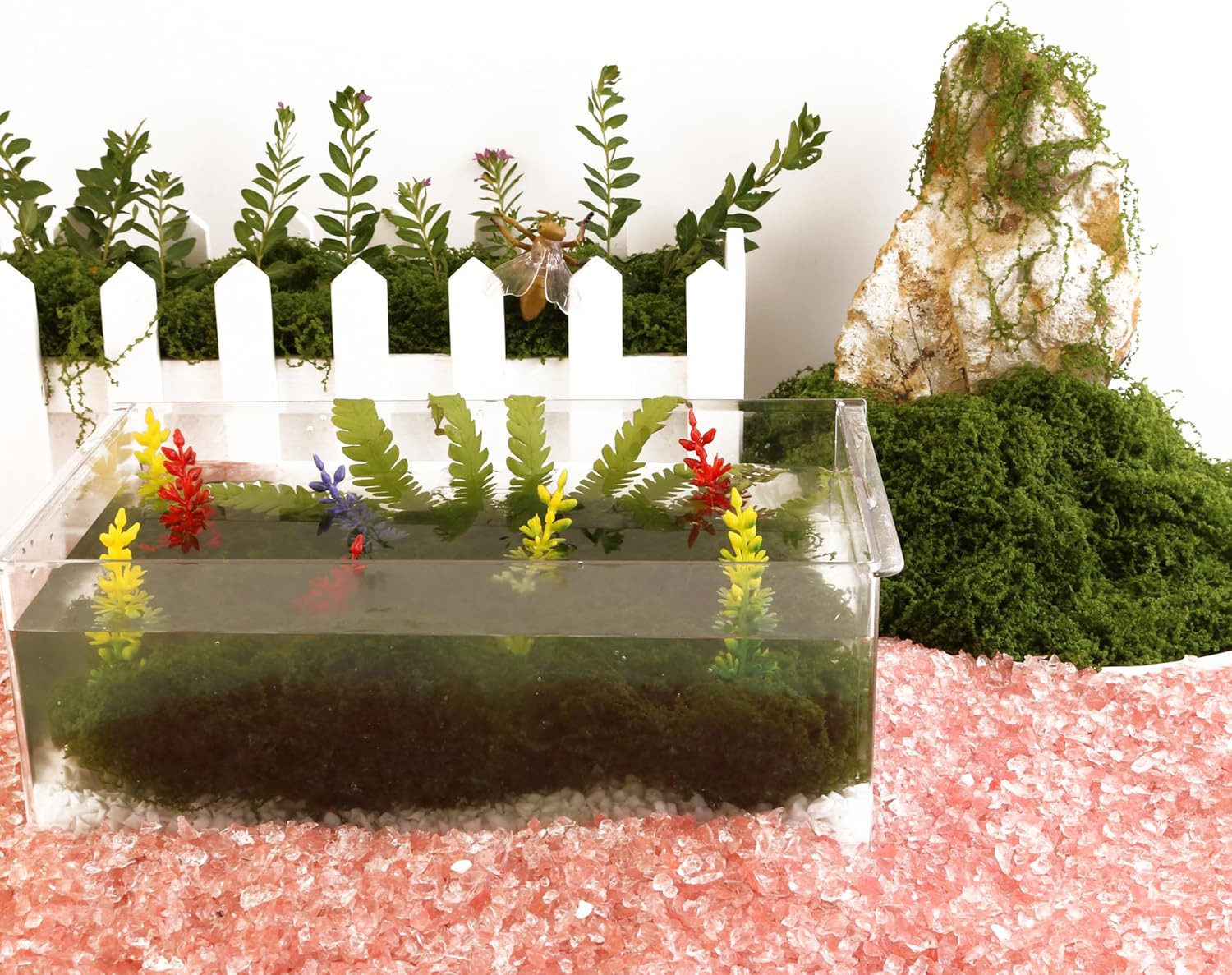 Green Moss Crafts, Artificial Grass Forest Potted Plants, DIY Craft Decoration f