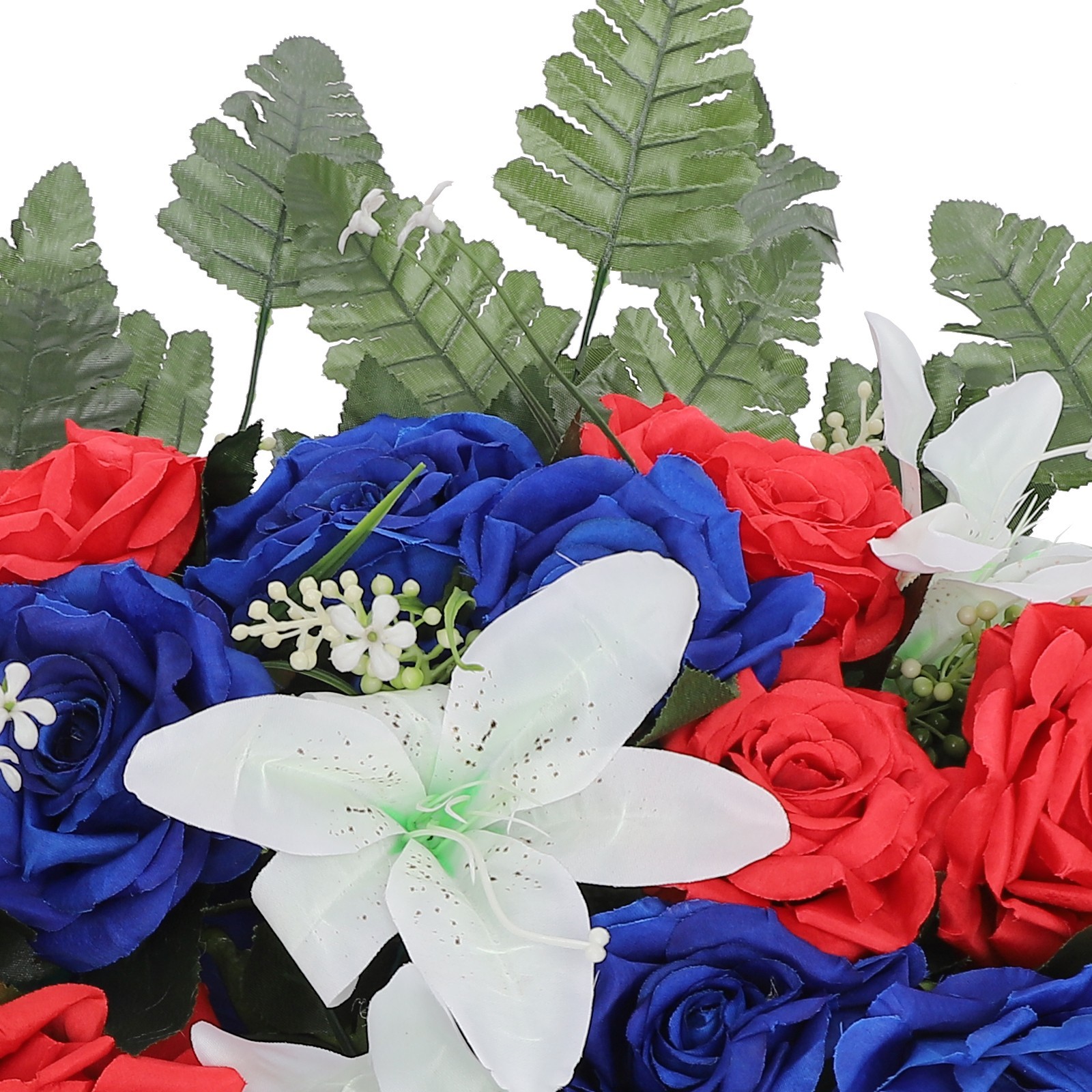 Artificial Flowers for Headstone Outdoor Grave Decorations Cemetery Flowers