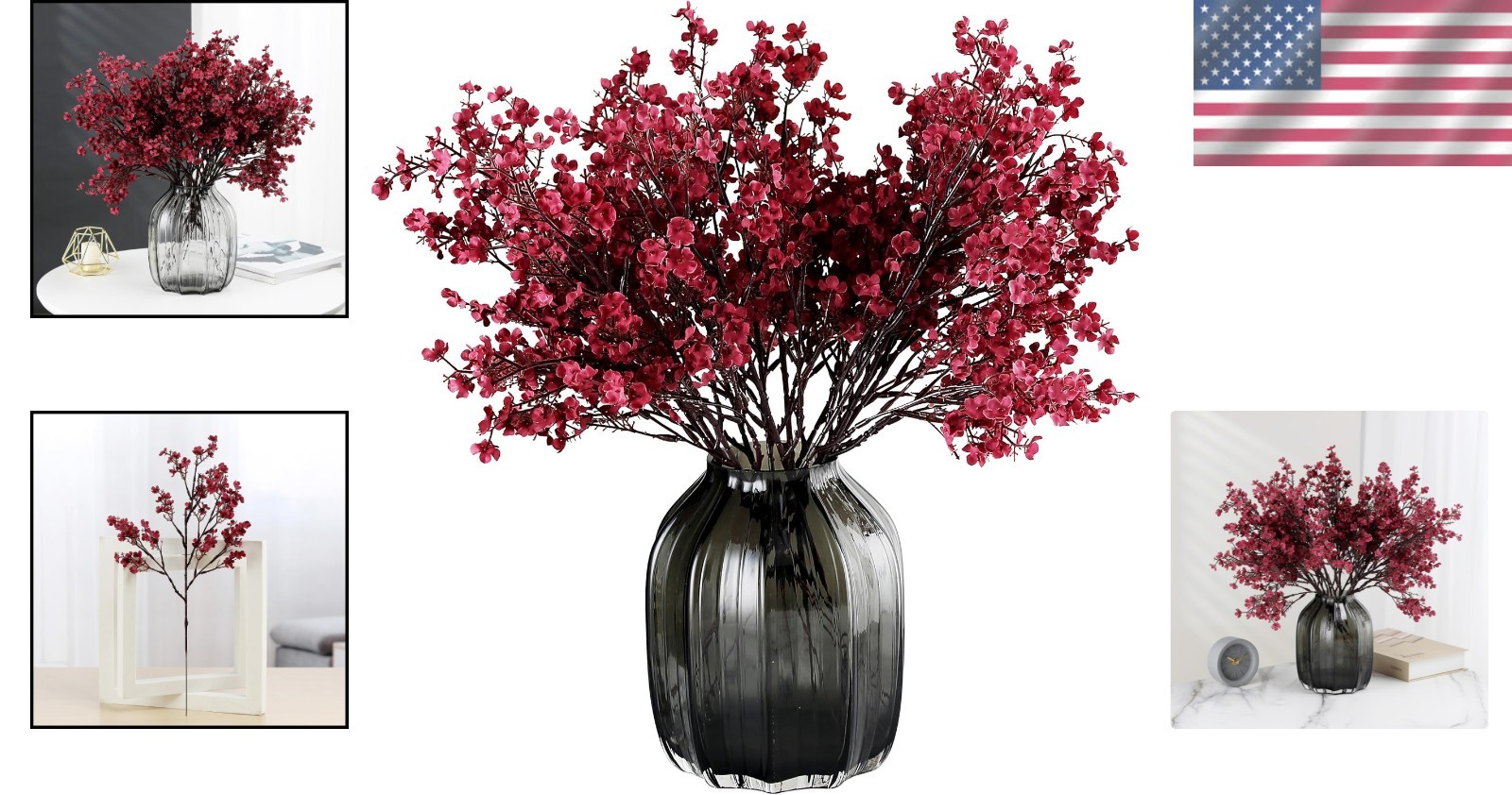 Spring Silk Flowers Bulk Pack – Realistic Floral Decor