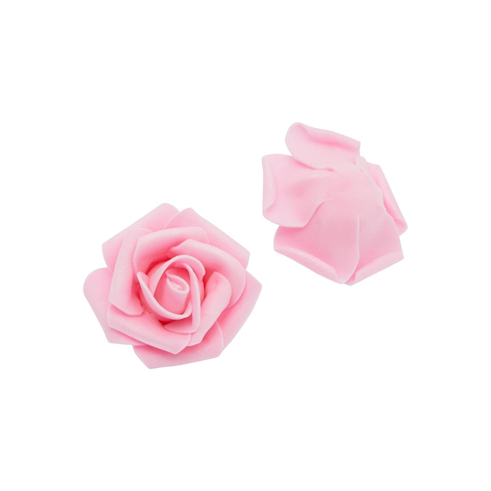 Artificial Roses Foam Rose Heads 2 Inch Mixed Pink Flowers Crafts 200 PCS Set