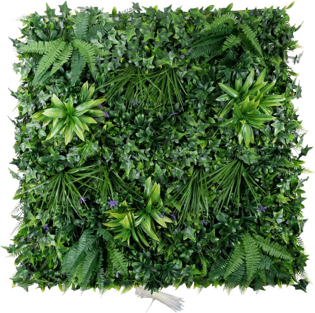 Lush 40×40 Inch Artificial Green Wall Panel for Indoor/Outdoor Decor