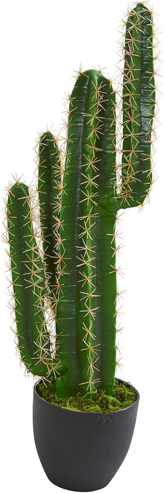 Lifelike 3′ Artificial Cactus Plant – Perfect Green Decor for Any Space