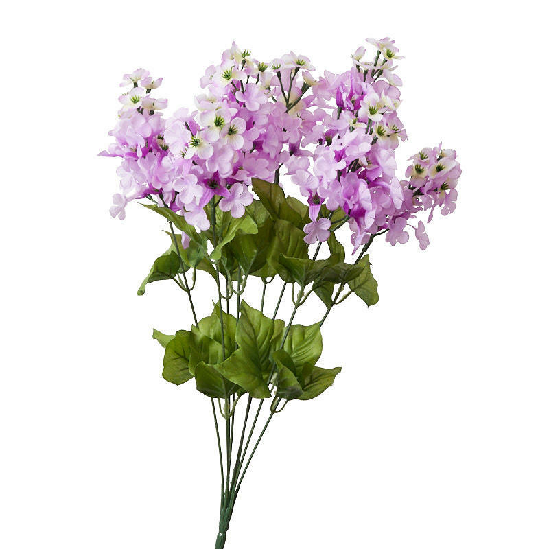 Lavender Artificial Lilac 20-1/2″ Decorative Floral Bush