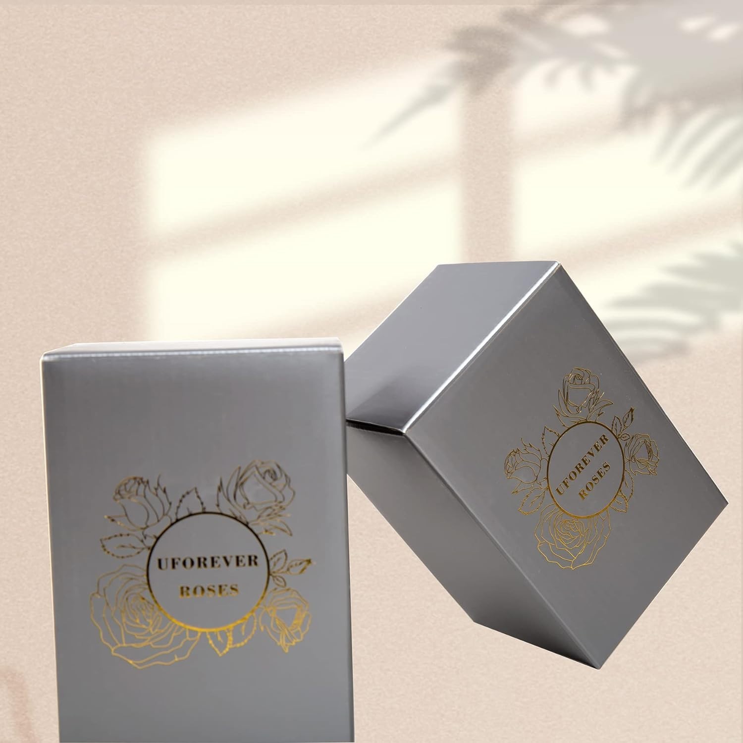 4 Stunning Preserved Roses in a Gift Box – Perfect for Birthdays & Anniversaries
