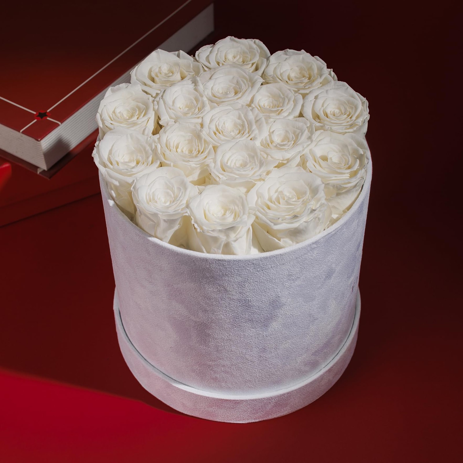 17 Flowers in a Luxury Suede Box, Birthday Gifts for Women, Preserved Flowers…