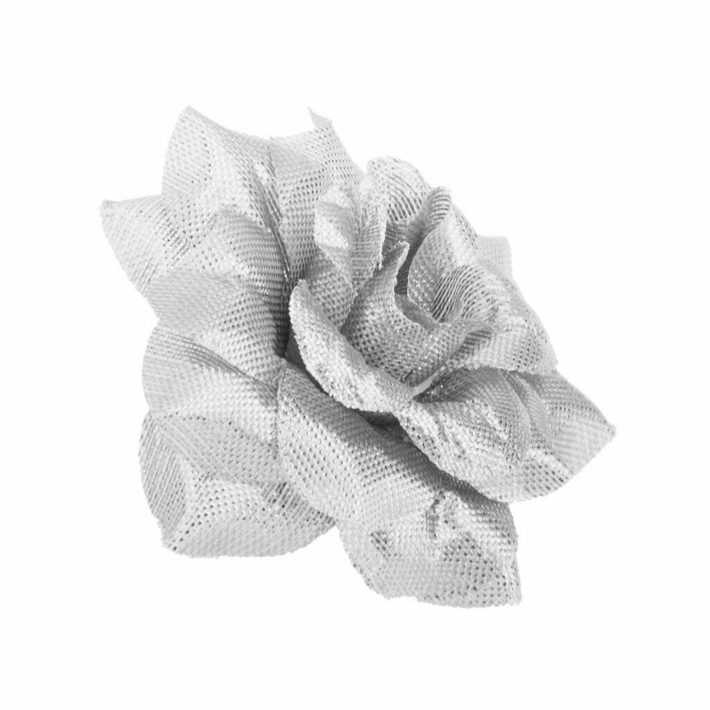 50Pcs Pop Silk Artificial Fake Rose Flower Heads Bulk Craft Wedding Party Decor