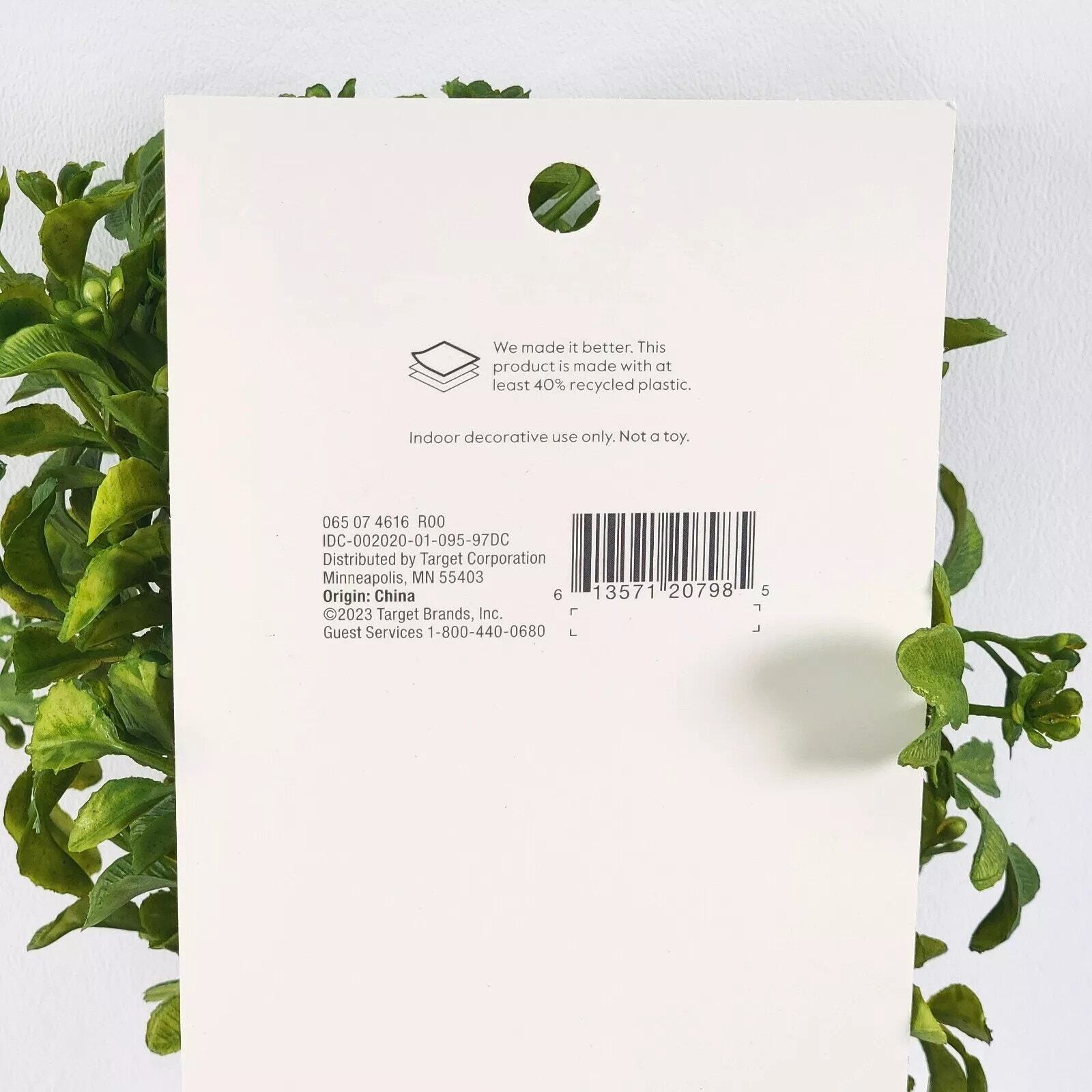 Threshold 8″ Faux Boxwood Blooming Stems for Bouquet or Tabletop Vase NEW Target
