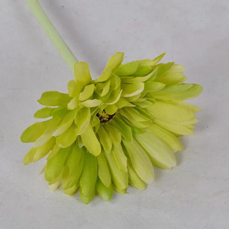 New 2/5pcs Artificial Flower 10cm Silk Daisy Coreopsis Gerbera Fake Flower Decor