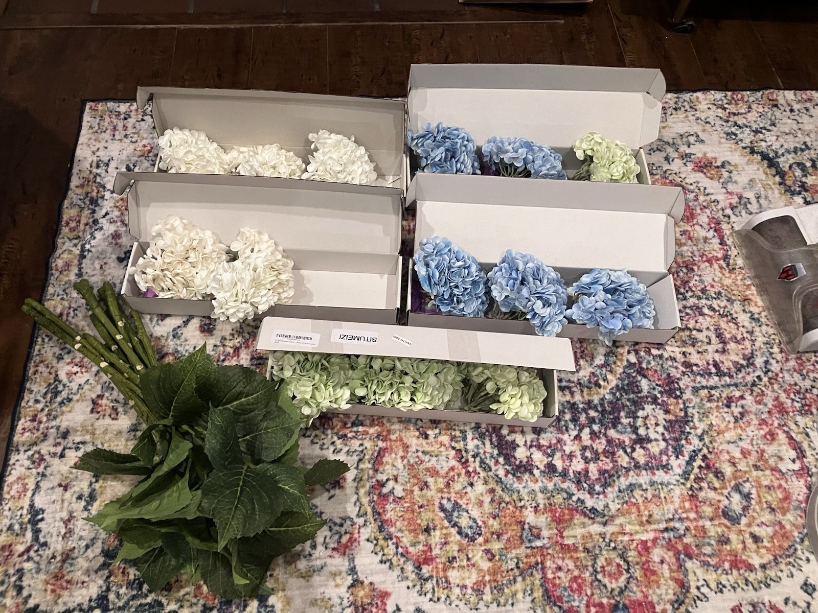 14 Pc-Realistic Artificial Hydrangeas