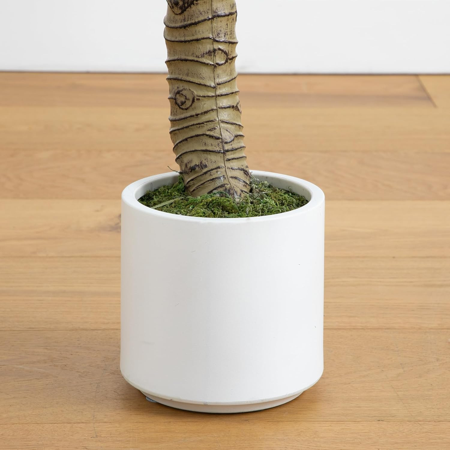 4.5Ft Artificial Arrowhead Philodendron in White Planter – Lifelike Decor