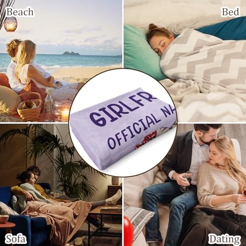 Gifts for Girlfriend, Girlfriend Birthday Gifts, to My Girlfriend Blanket, I