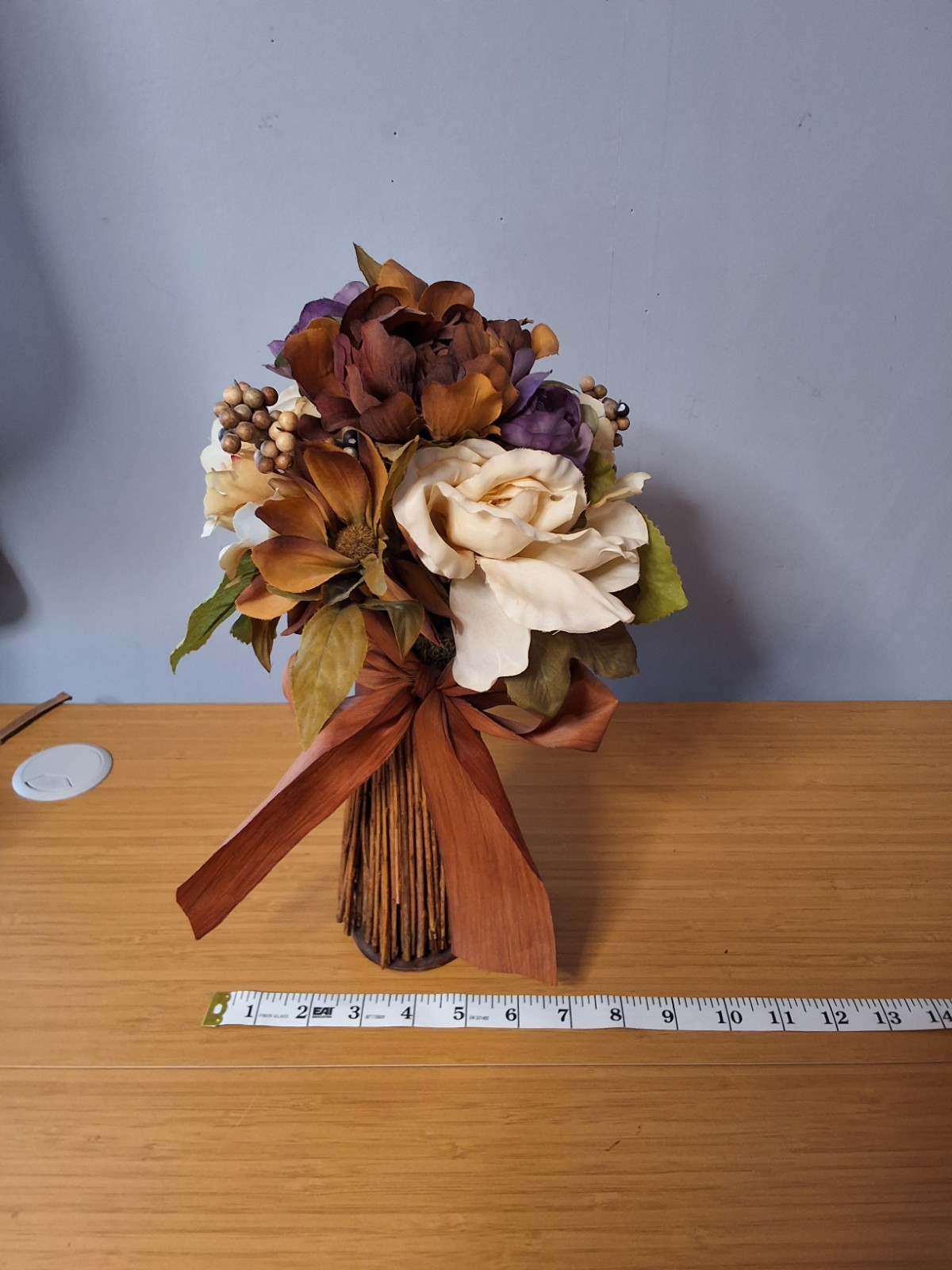 Pair Of Artificial Bouquets For Wedding Or Decoration. Lot Of 2!!
