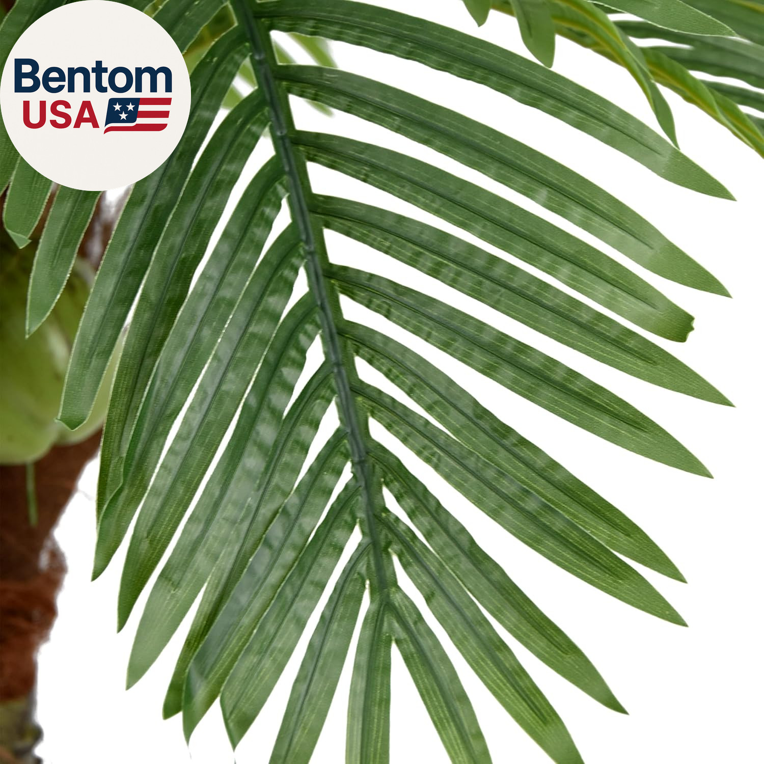 Artificial Phoenix Palm Tree 6.5FT Tall Large Faux Coconut Trees with Realistic