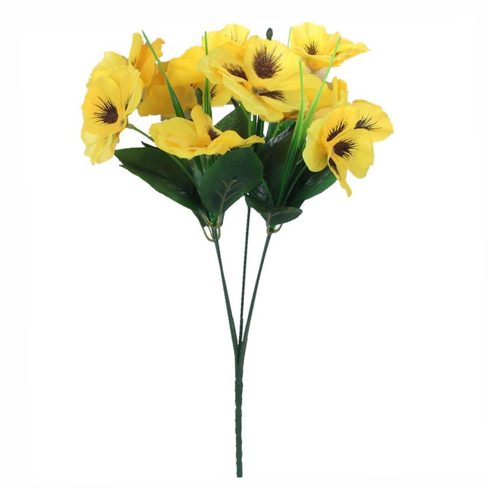 Artificial Pansy Flowers with Bright Colors for Beautiful Arrangements