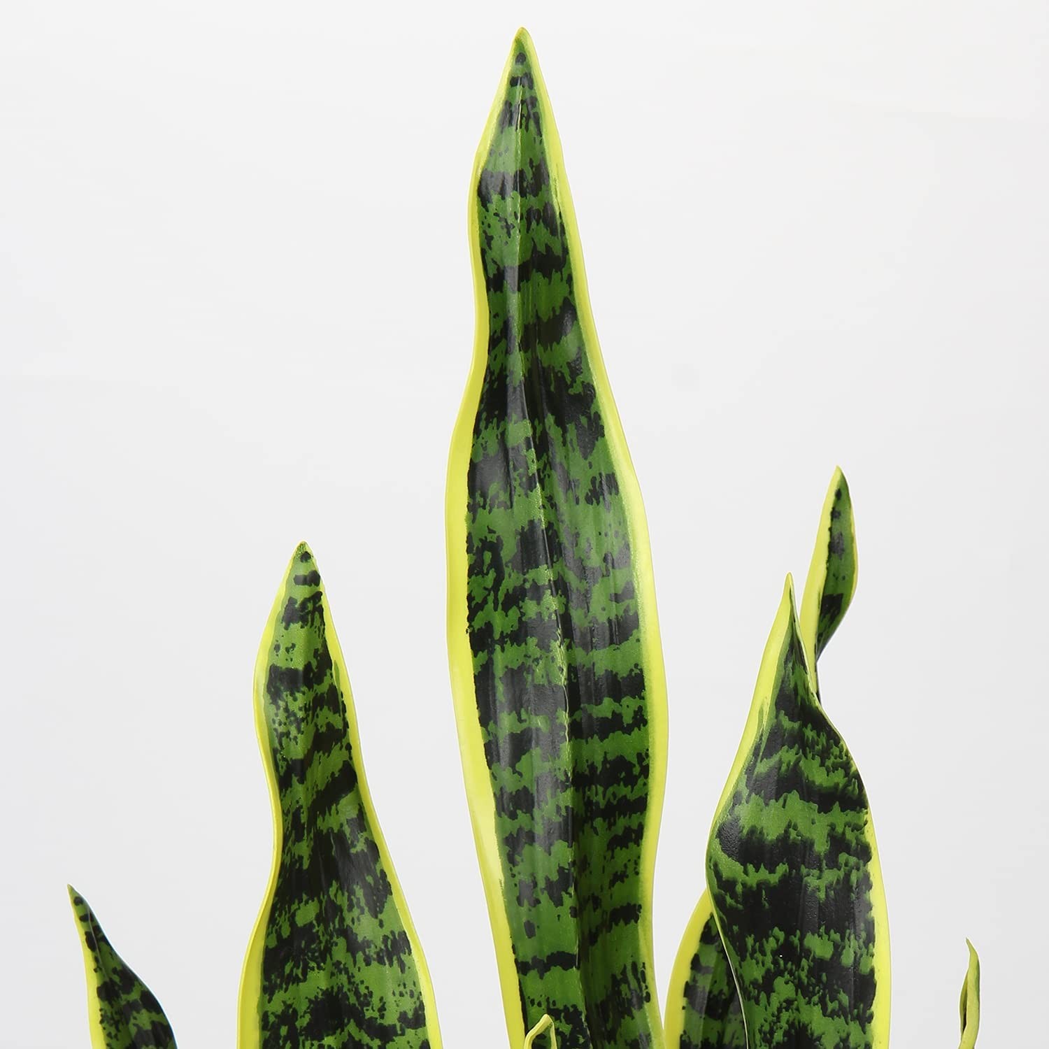 2 Set Large Fake Snake Plant 25 Inch Sansevieria Plant Artificial Snake Plant…