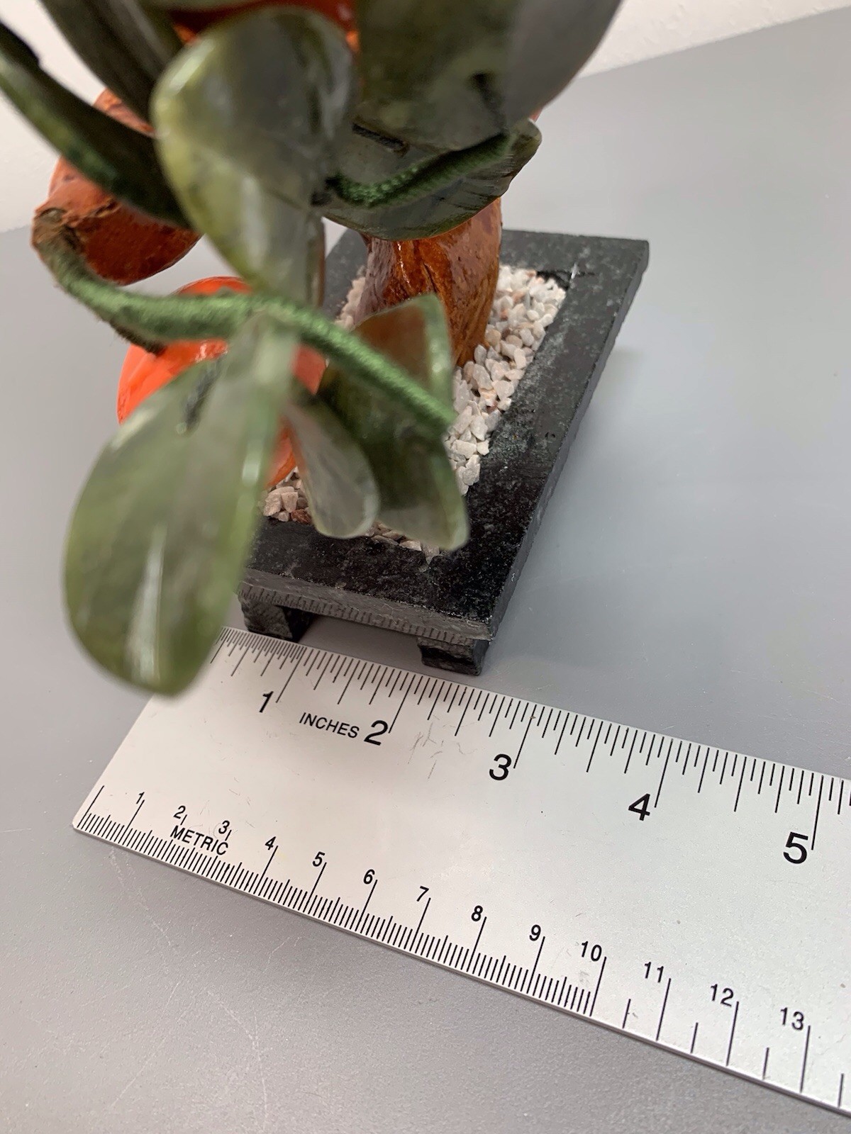 Jade Mandarin Artificial Bonsai Tree Asian Japan Feug Shui Good Luck, Fortune