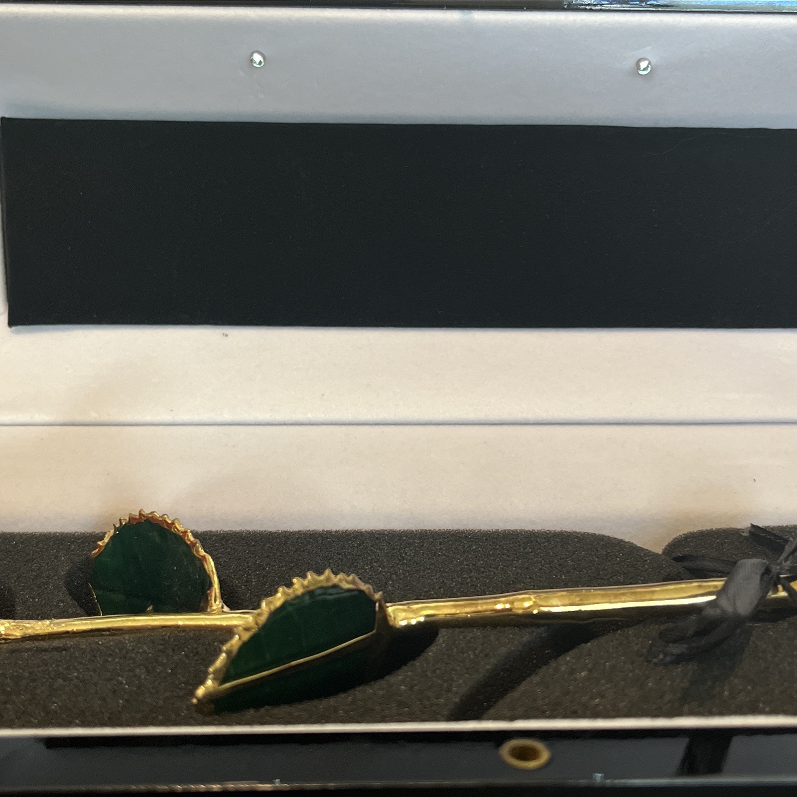 Erternal Rose Eternal Love 24k Gold Dipped Real Rose With Lighted Hard Case 11.5