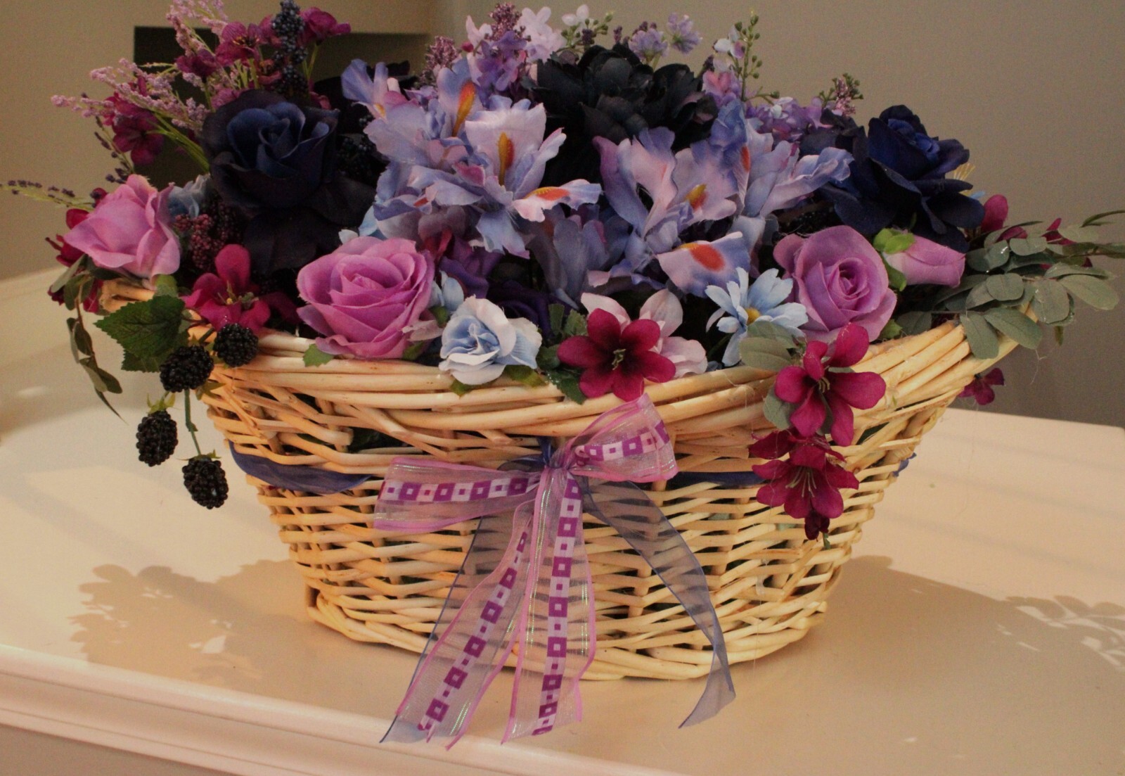 Sunny Day Flower Basket