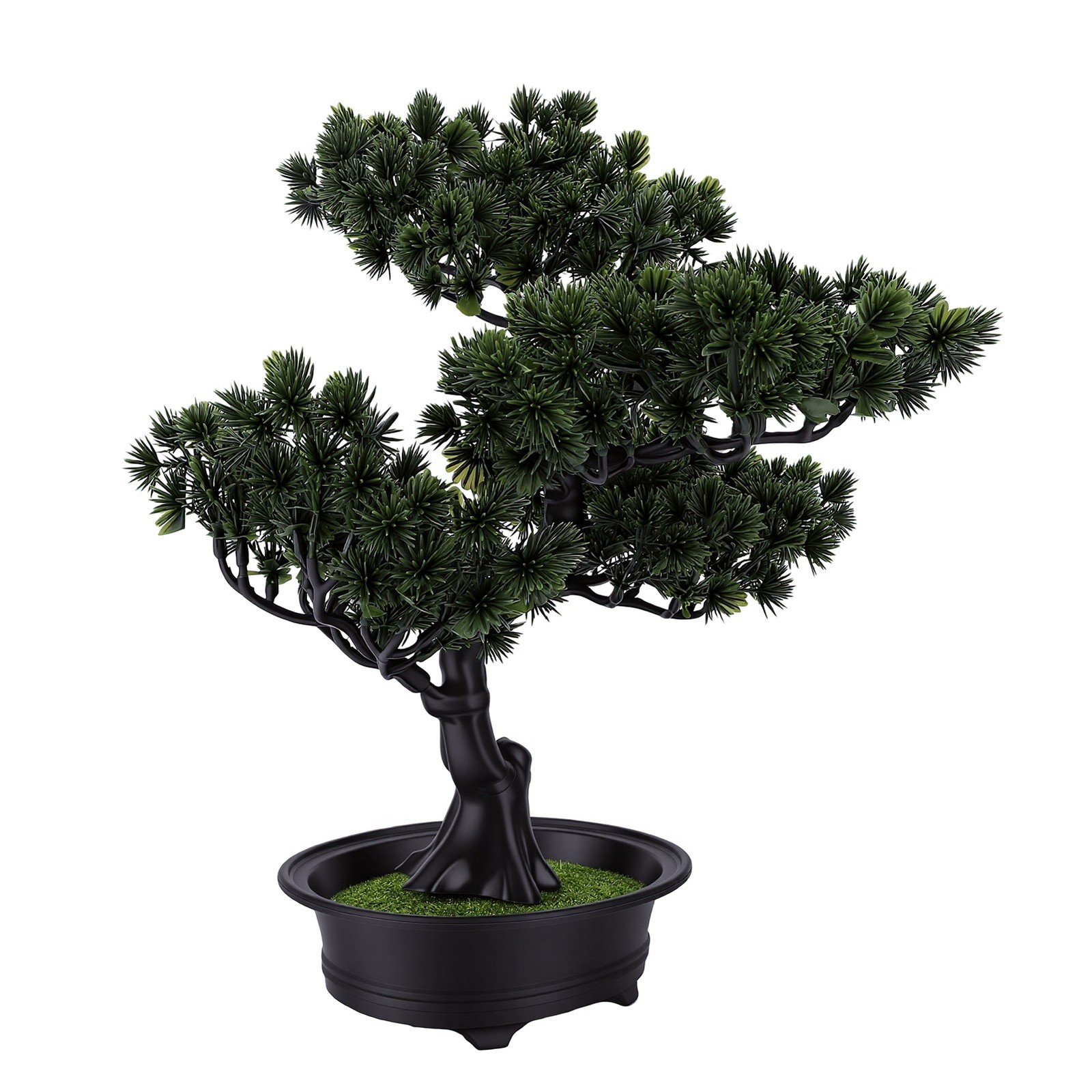 Artificial Bonsai Tree Indoor Small Fake Plant Faux Bonsai Tree Wi CHU