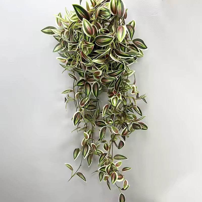 75cm Artificial Hanging Vines Fake Silk Bamboo Leaves Rattan Wall Decor75cm Arti