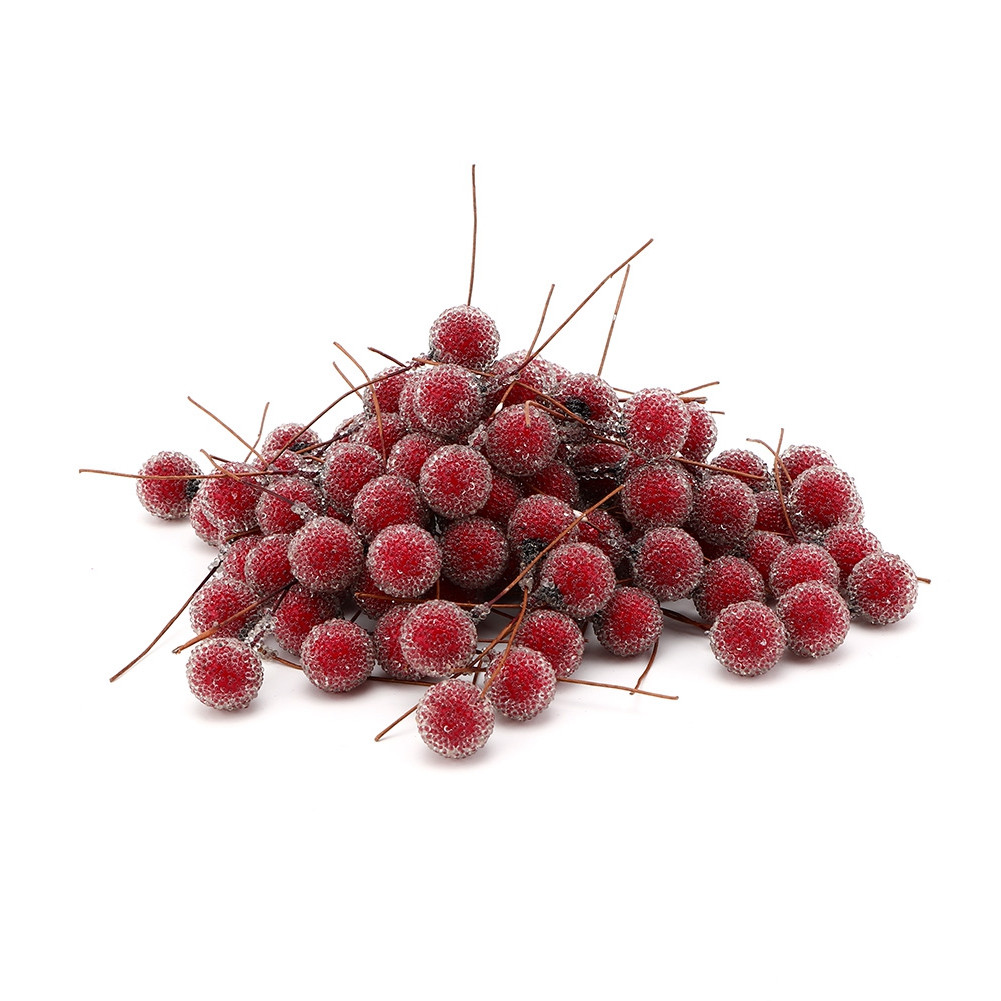 100pcs Mini Artificial Berry For Wedding Party Garden Decoration
