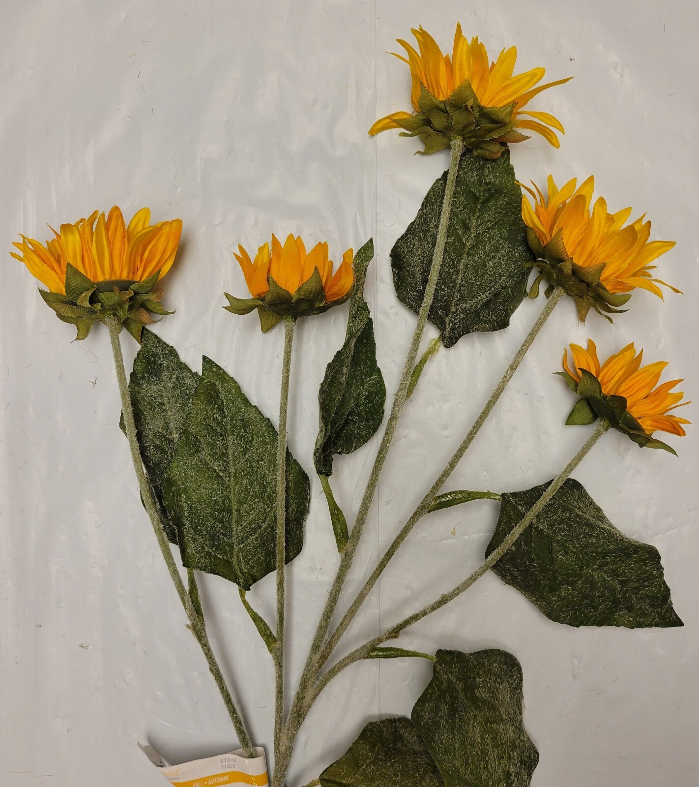 6ct Ashland Faux Flowers Yellow Sunflower Lot Stems Picks Craft DIY Fall Harvest