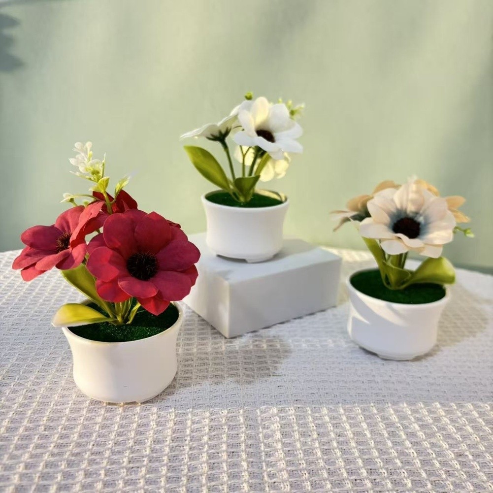 Tabletop for Decor Artificial Sunflower Sunflower Bouquet Fabric Cloth Material