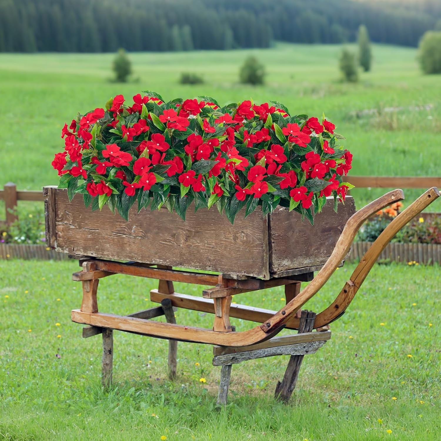 All-Season Artificial Impatiens Bouquet