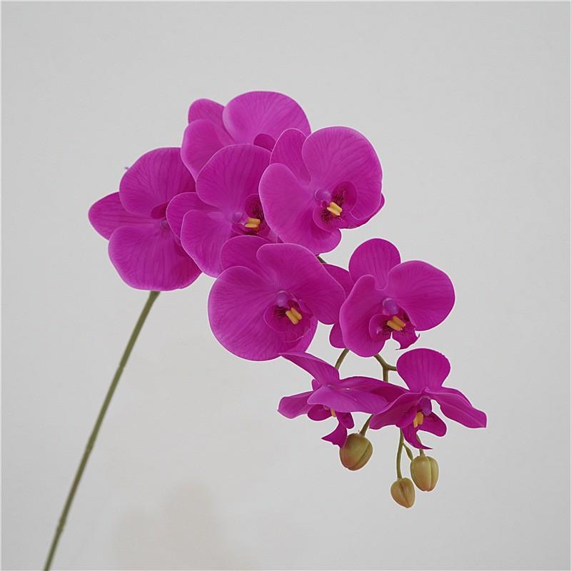 9 Heads 98cm Artificial Butterfly Orchid Flowers Fake Moth Orchids Flowers