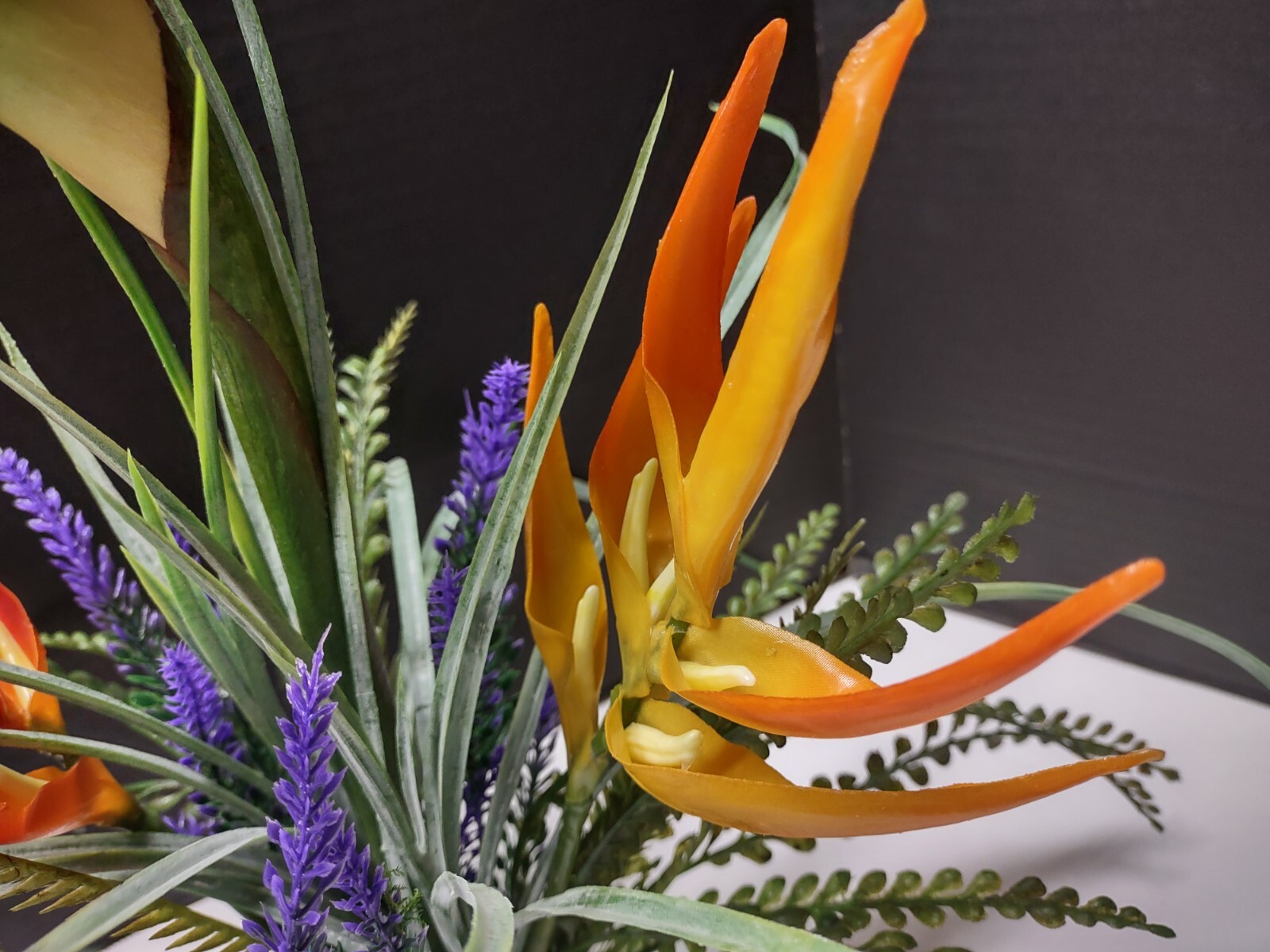 Medium Sized Tropical table centerpiece. Hawaiian floral arrangements