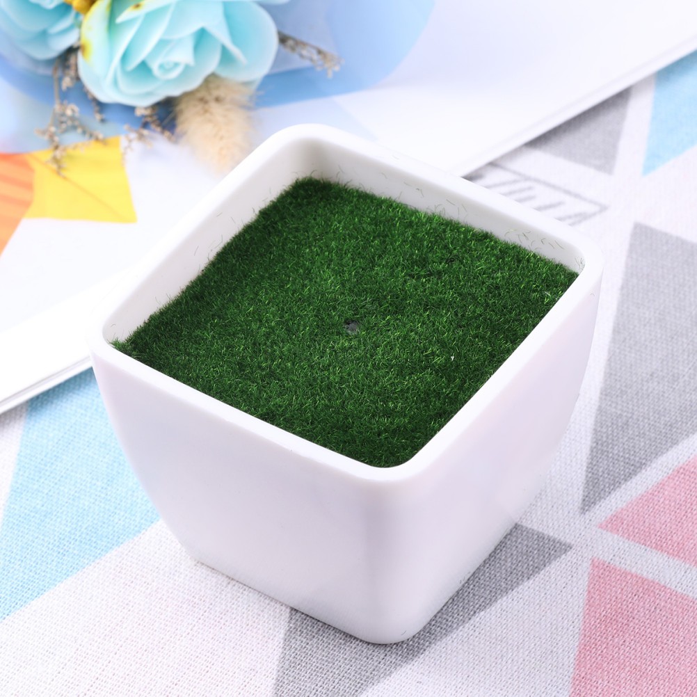 Flower Pot White Foam for School Projects 1Pcs 3.1×3.1×2.4in