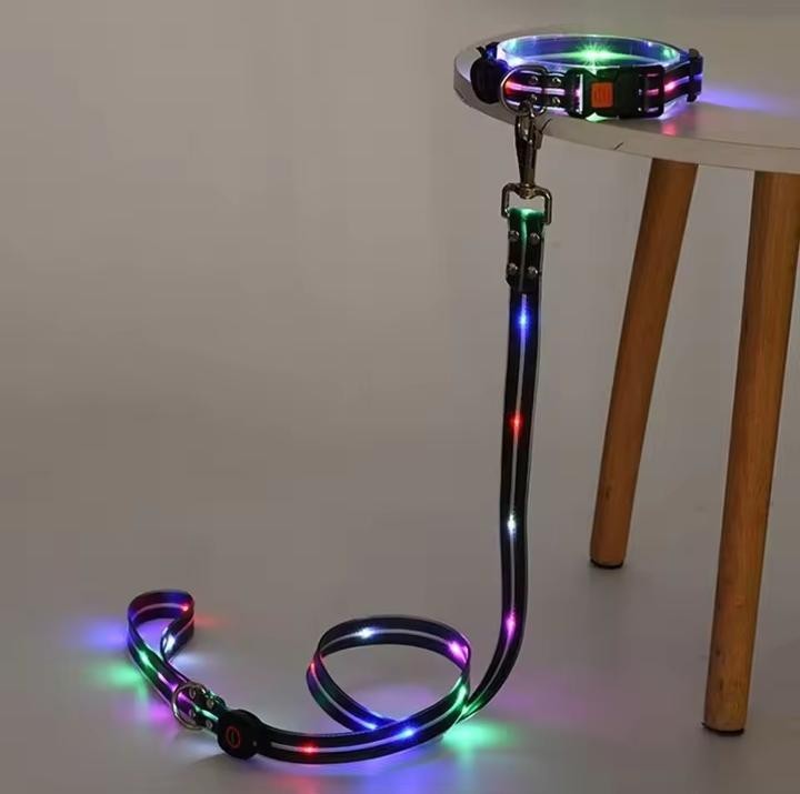 LED Glowing Nylon Strip Night Safety Decorative Ribbon Adjustable Luminous Strip