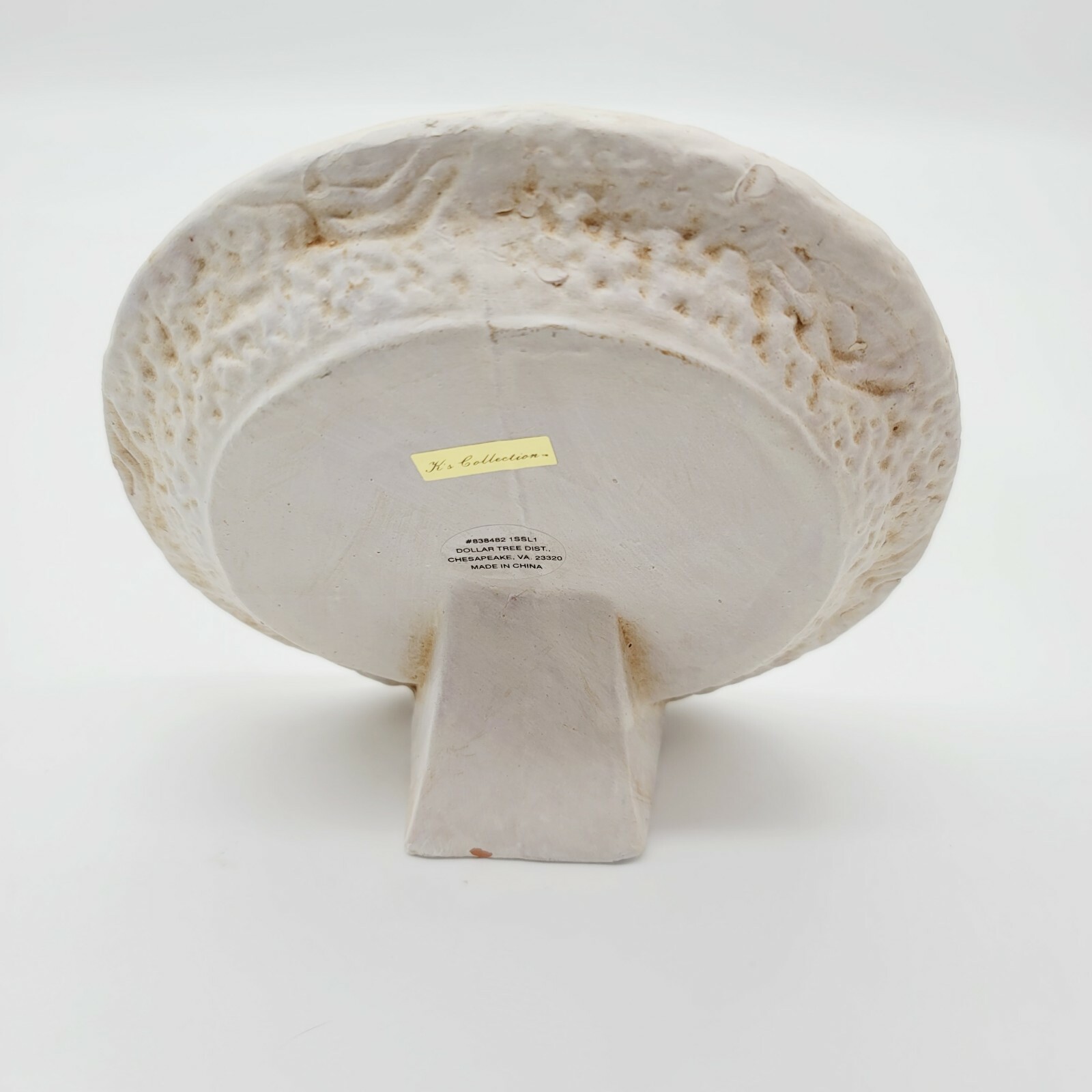 6.75″ Lilac Free Standing Plate Decor Pink Beige K’s Collection