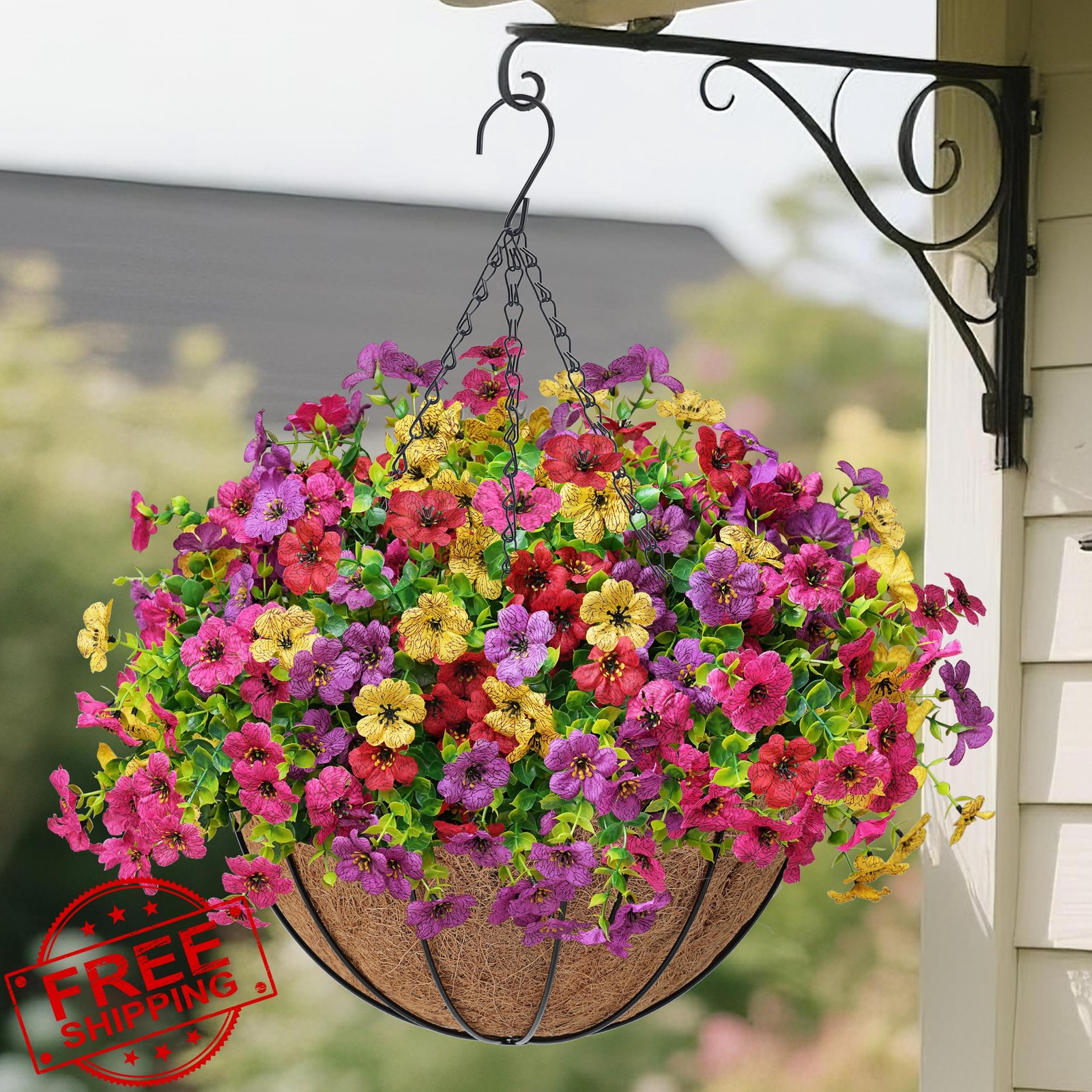 Der Rose 1pc Multi-color Hanging Flowers