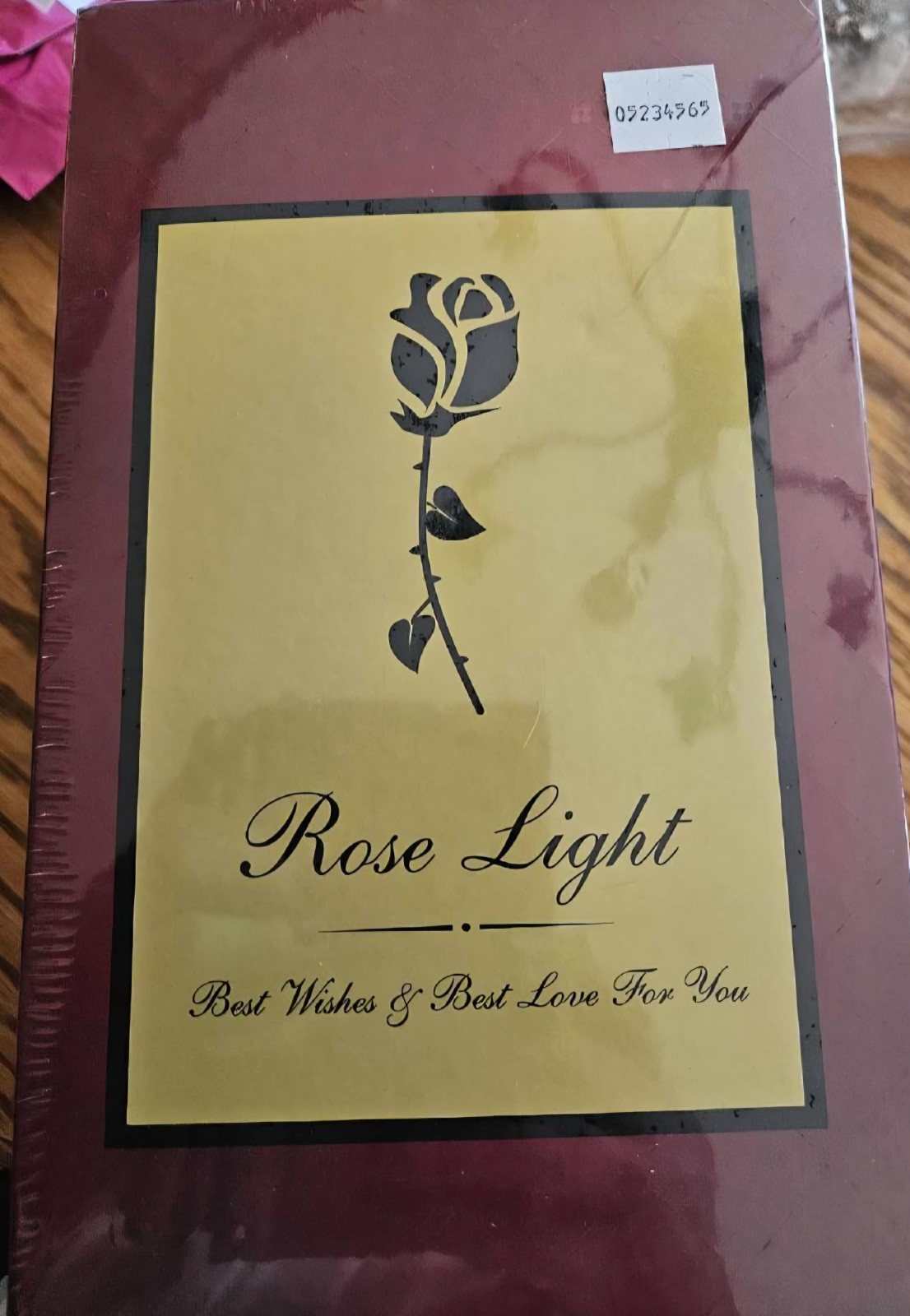 Rose Whisperings, Gorgeous Silk Rose In Lighted Glass Dome NIB Free Shipping