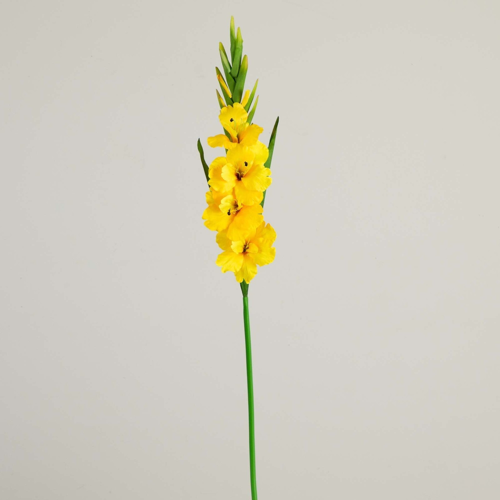 Set of 3 45in Artificial Gladiolus Flower Stems