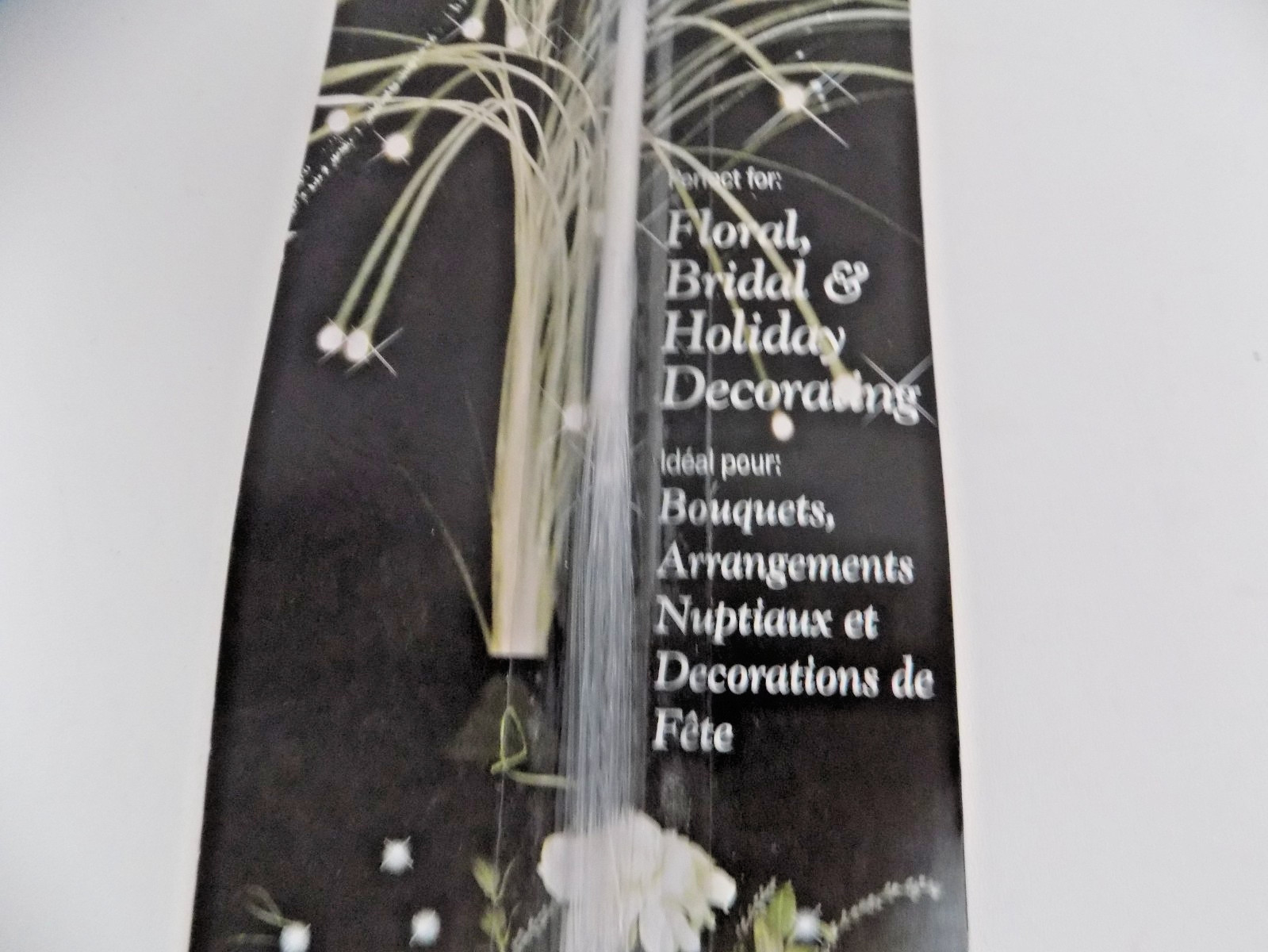 Flora-Lites Ornamental Lighting for Floral, Bridal Decor Fiber Optics