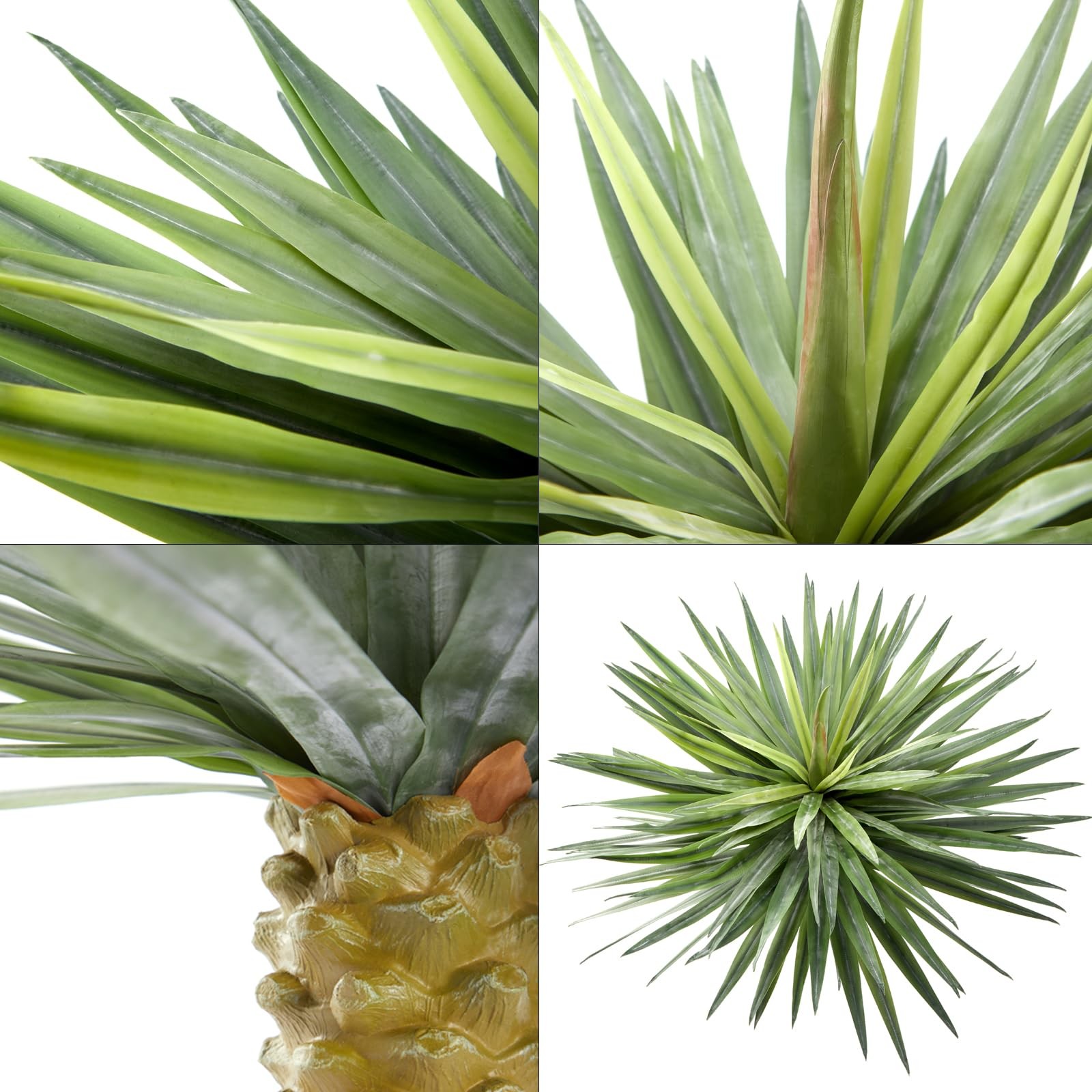 Saki Décor Artificial Agave Plant, 33 Inch Lifelike Faux Agave Succulent for …