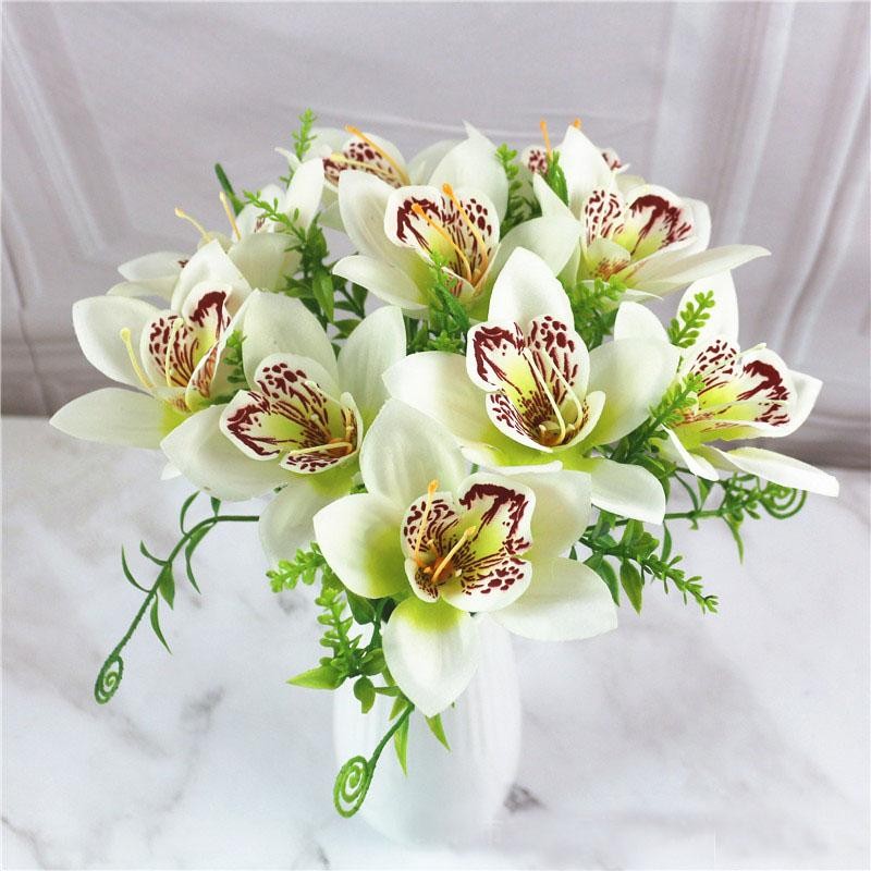 10PCS Artificial Small Catalan Flowers Wedding Home Table Hotel Decors