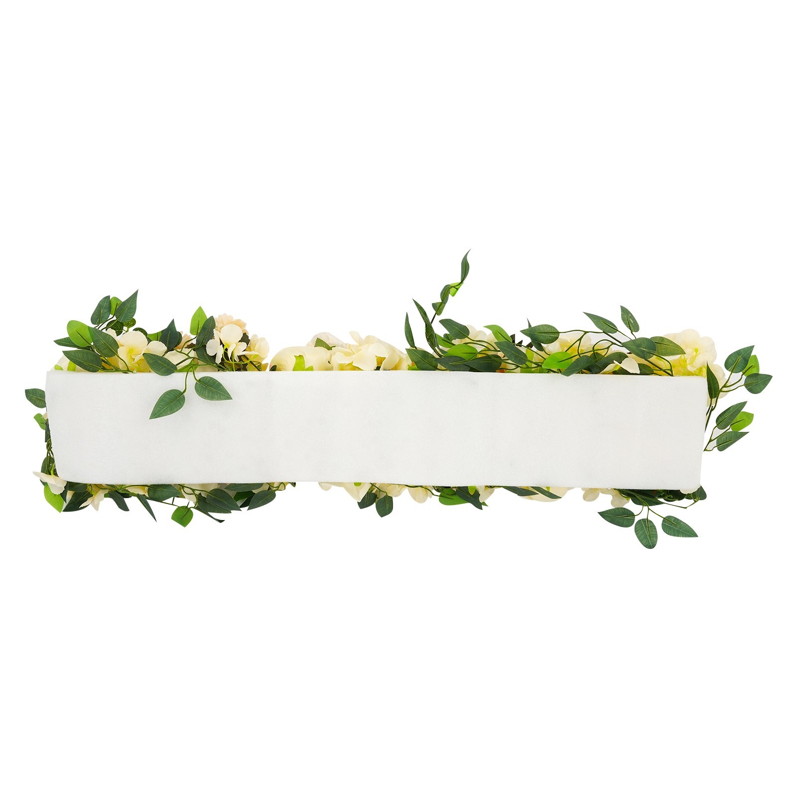 Artificial Flowers Row Elegant Silk Garland for Wedding Arch & Party Decor