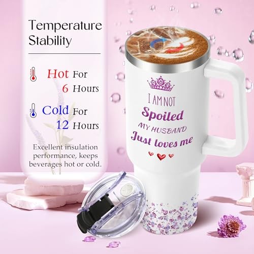 Gifts for Wife from Husband – Anniversary Wedding Gifts 40 Ounces Wife Gifts