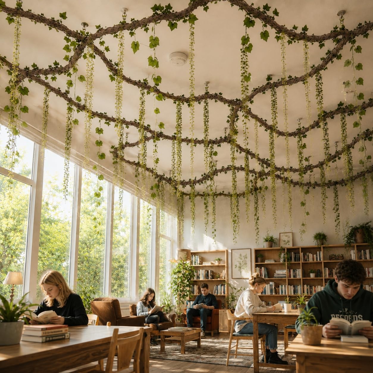 35 Pcs Artificial Bendable Vines Branches Decoration, Jungle Theme Decoration…