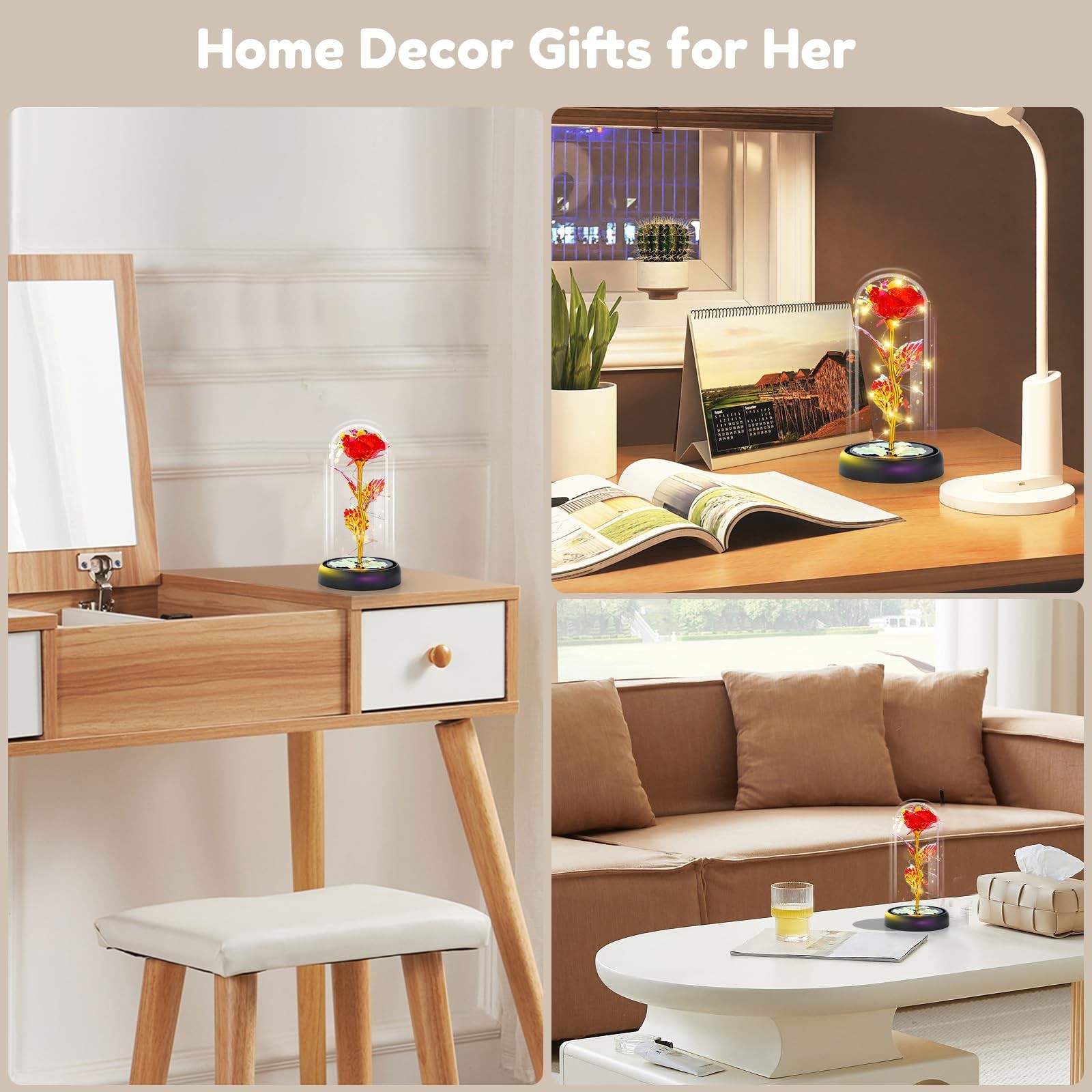 Otlonpe Mothers Day Flowers Gifts for Mom from Daughter Son, Preserved Foreve…
