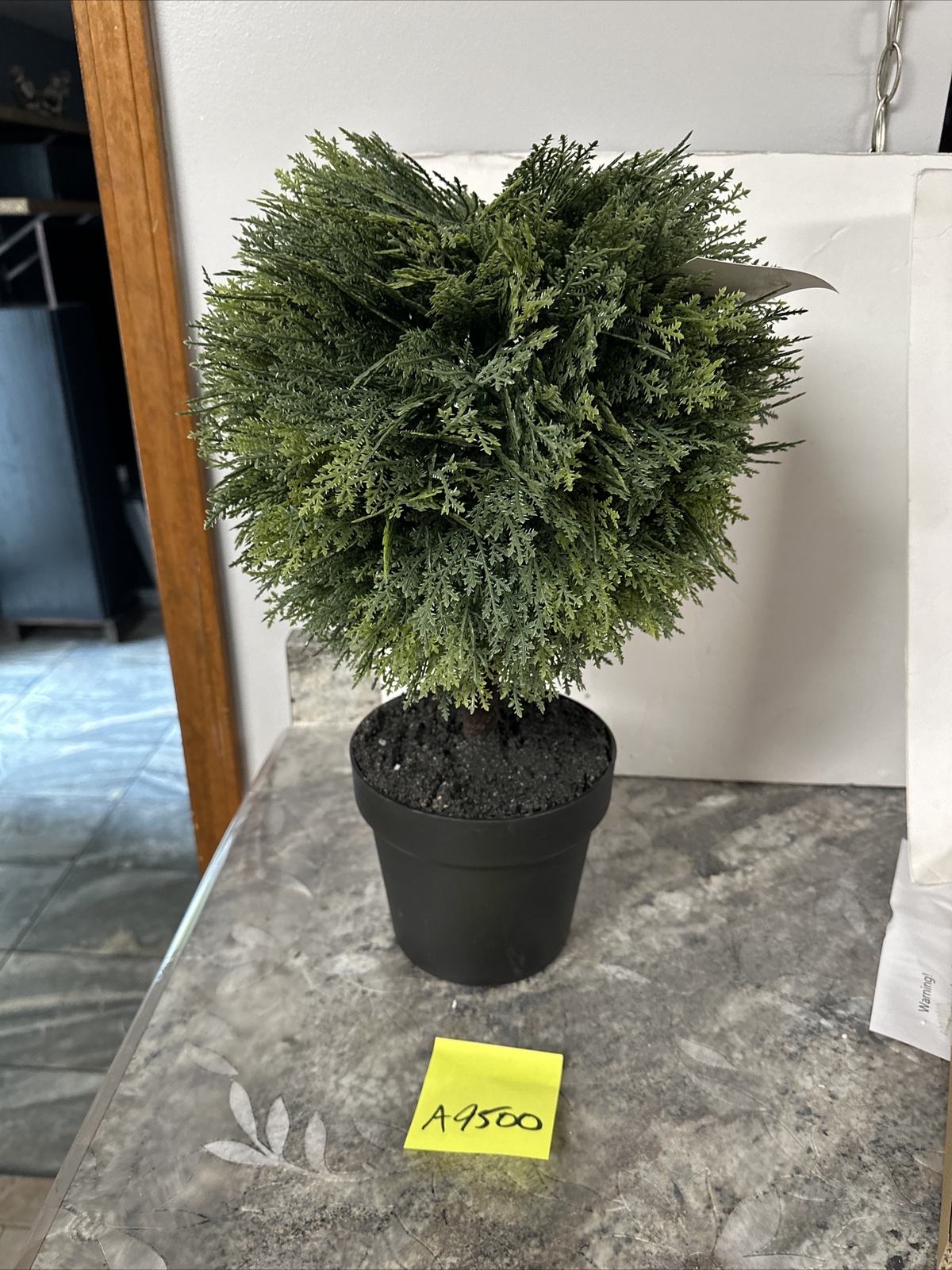 Garden Reflections 20″ Tall Faux Cypress Bush Tree 12” Round New Greenery