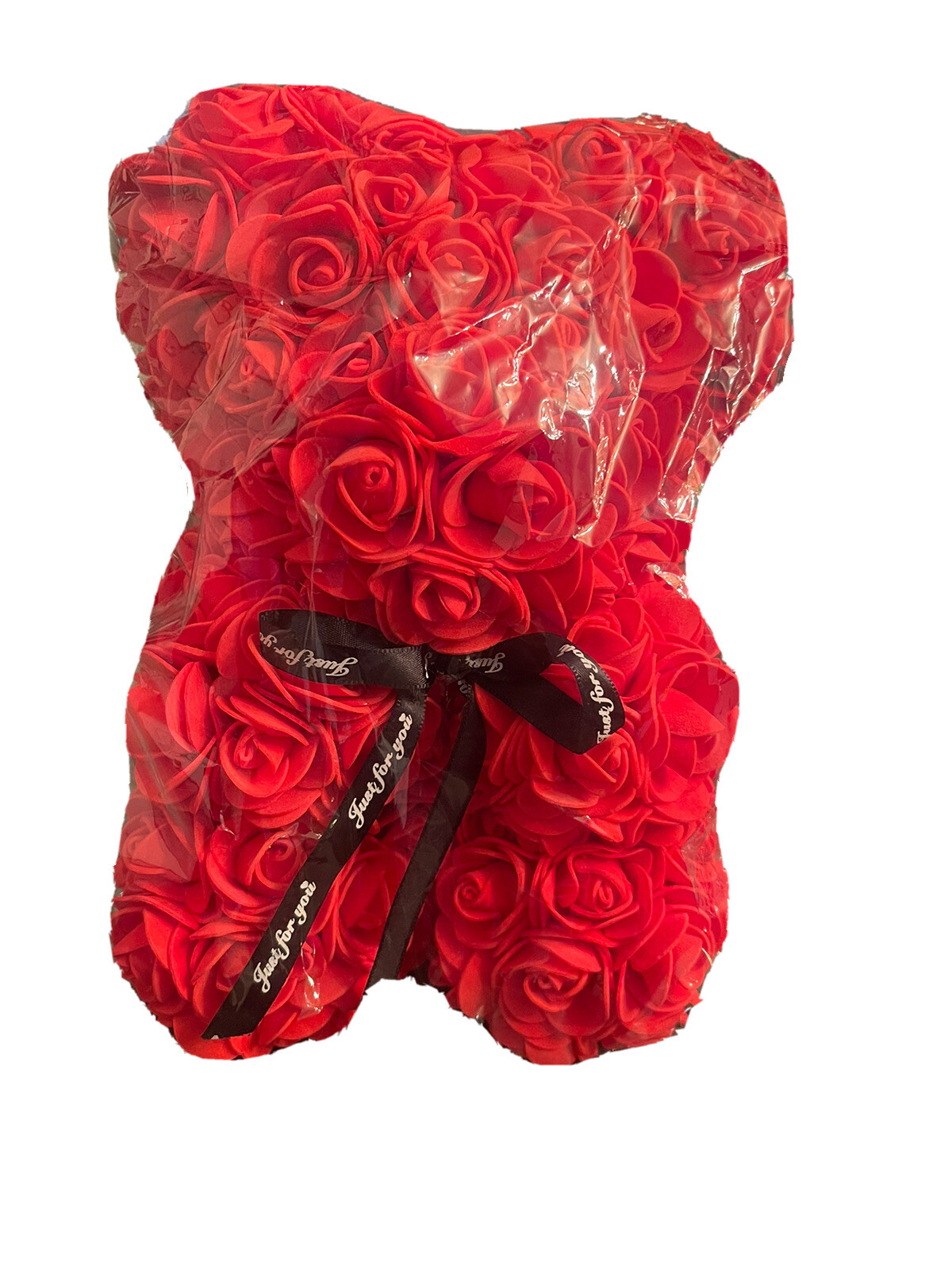Rose Flower Teddy Bear Gift for Birthday Valentine Wedding Party Kids Love
