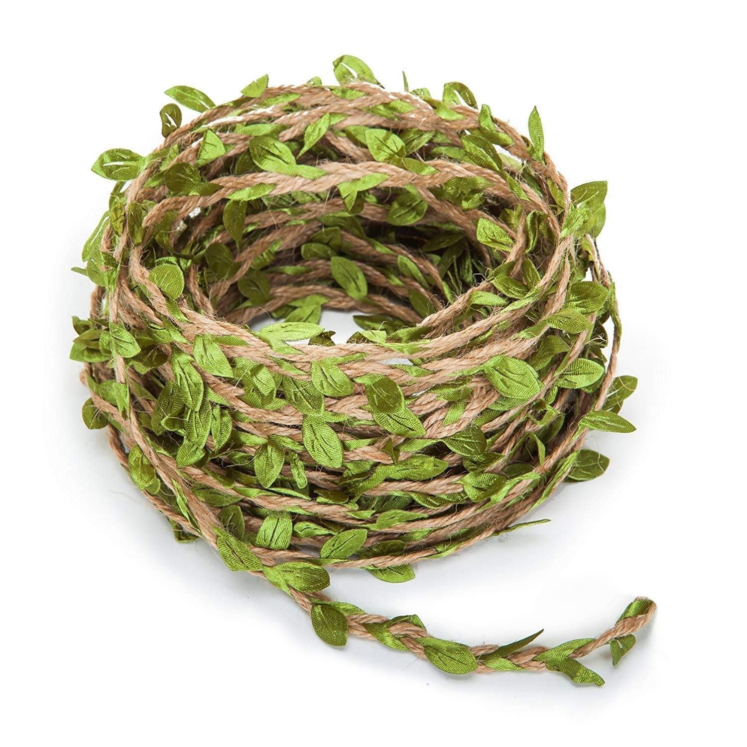 132 Ft Boho Eucalyptus Vines with Twine, Artificial Eucalyptus Leaf Spring Gr…