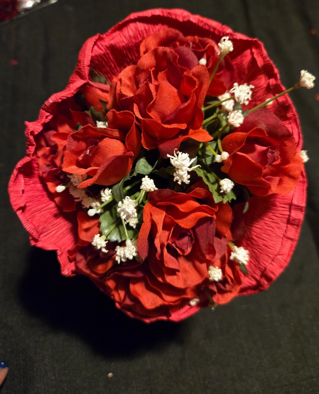 5 sets mini Rose Bouquet Wedding Decoration Party Festive Valentine new