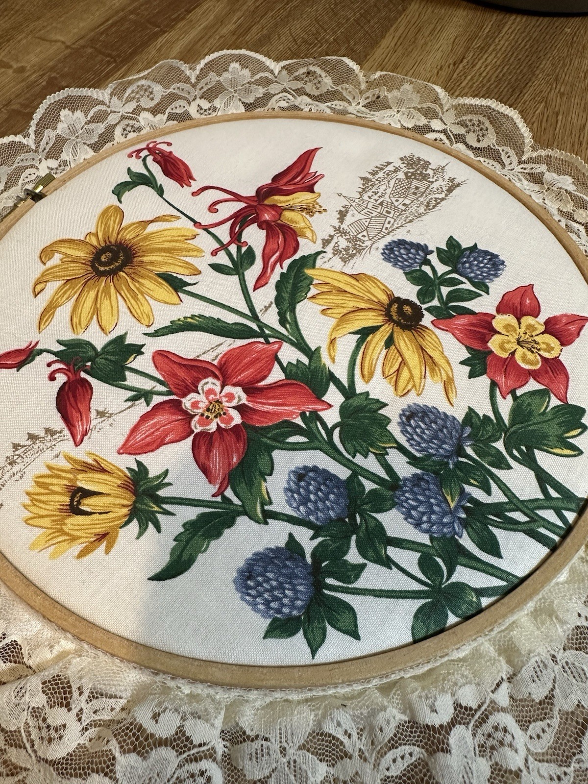 Cottage Core flower Wall Decoration Vintage Style