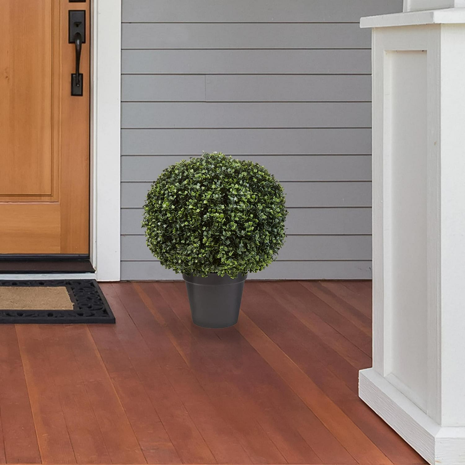 Pure Garden Artificial Boxwood Topiary