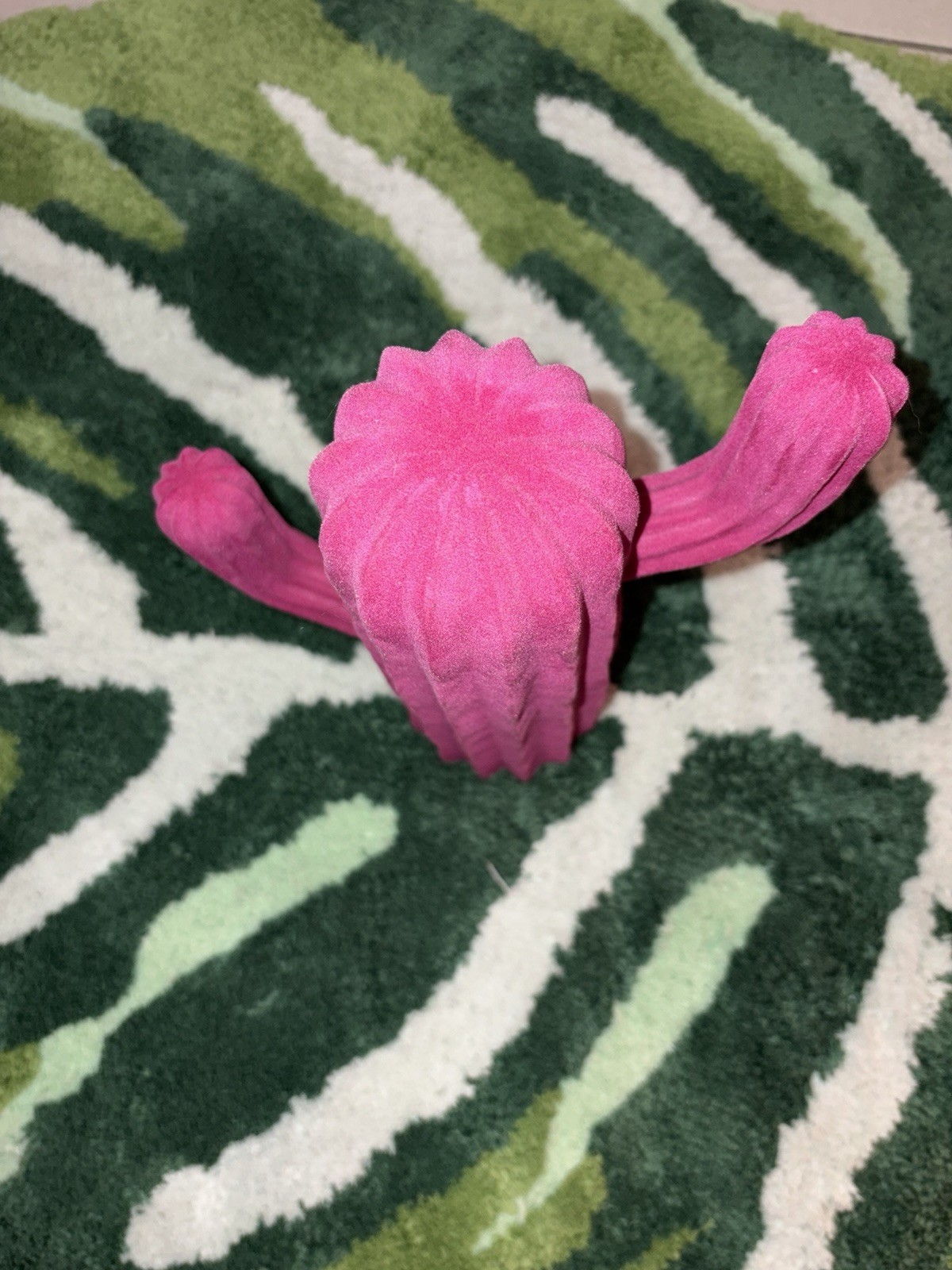 Pink Velvet Cactus Decoration Fun Colored Succulent Home Decor Artificial Plant